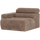 Novi 1-zits element arm links ribstof taupe