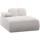 Mojo chaise longue element links bouclé ecru melange