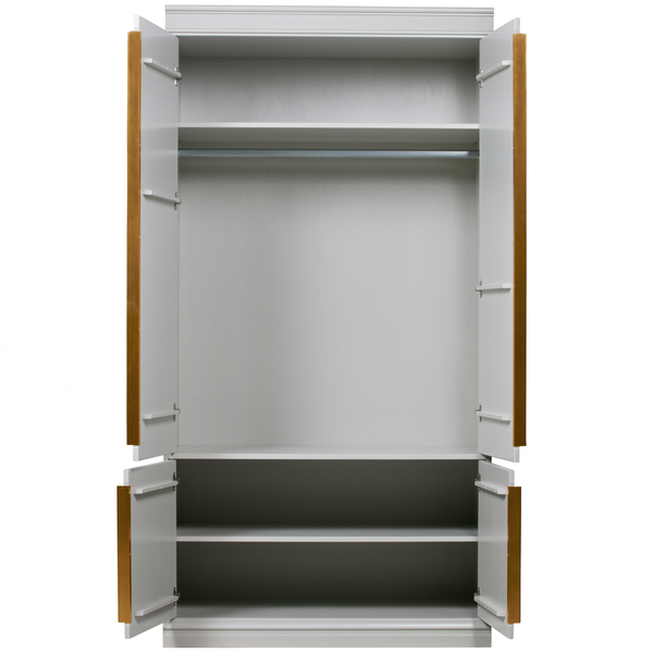 Organize kast 62 cm grenen mist, rechterkant