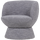 Shuffle fauteuil pivotant gris mélange