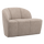 Mojo banc 2 places gauche laineux sable foncé