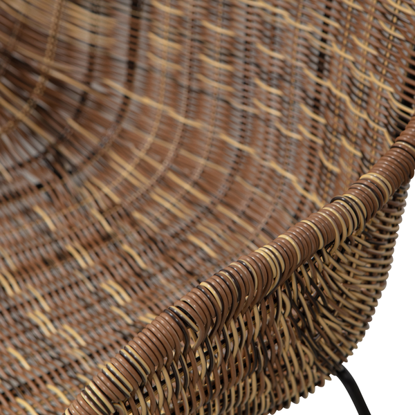 Willow garden chair natural, detail