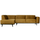 Statement canapé d angle gauche velvet jaune miel