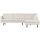 Rodeo corner sofa right bouclé natural