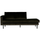 Rodeo daybed gauche velvet vert foncé