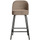 Vogue barstool 65 cm velvet khaki