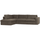Freddie corner sofa left brown