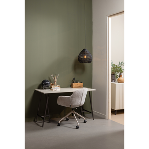 Morros office chair taupe, room setting