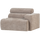 Novi 1-zits element arm rechts naturel melange