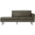 Rodeo daybed right structure velvet frost