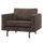 Rodeo armchair corduroy brown