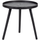 Mesa table d appoint bois de M noir 45xø45