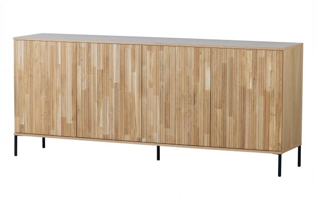 Woood New | 200 | naturel cm [fsc] | gravure Storage sideboard oak Living
